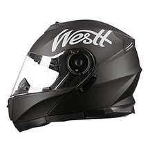 Carica l&#39;immagine nel visualizzatore di Gallery, Westt Torque X · Casco Modulare Moto Nero Opaco Doppia M (57-58cm), - Ilgrandebazar