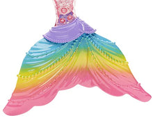 Carica l&#39;immagine nel visualizzatore di Gallery, Barbie Sirena Arcobaleno con Capelli Biondi, Luci Colorate, Si Attiva Sott&#39;Acqua,DHC40, Esclusivo Amazon