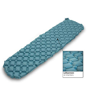 Qeedo Light Pad materassino Campeggio, gonfiable, Leggero, ridotte, incl....