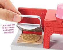 Carica l&#39;immagine nel visualizzatore di Gallery, Barbie la Pizzeria con Bambola, Tavolo per Le Pizze, Forno e Pasta da... - Ilgrandebazar