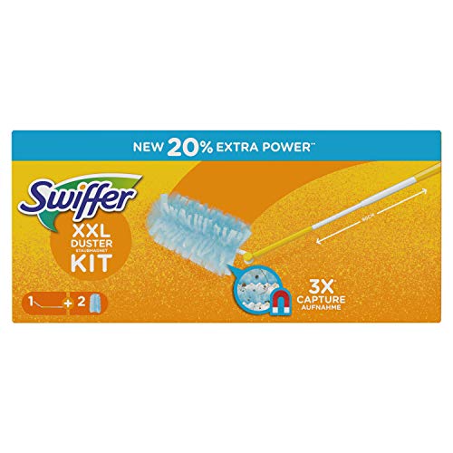 Swiffer Duster XXL Kit con 1 Manico e 2 Ricambi, Starter + 2 Tücher - Ilgrandebazar