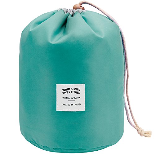 Mermaid Beauty Case da Viaggio Portatile Multifunzionale Con Coulisse Verde