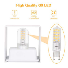 Carica l&#39;immagine nel visualizzatore di Gallery, OOWOLF 2 Pezzi LED Lampada da Parete IP65 Impermeabile, Applique Moderna...