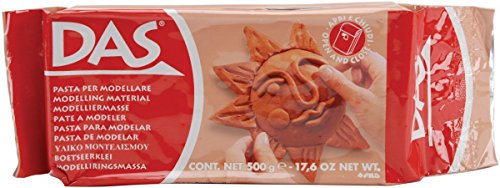 DAS Terracotta, Pasta per modellare, 500 grammi