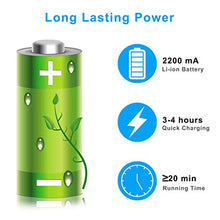 Carica l&#39;immagine nel visualizzatore di Gallery, URAQT Aspirabriciole Senza Fili, Aspirapolvere Portatile Potente 12V 120W... - Ilgrandebazar