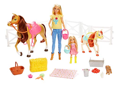 Barbie Ranch di e Chelsea, Playset Giocattolo con Due Bambole,... - Ilgrandebazar