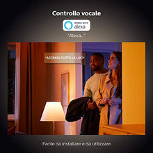 Carica l&#39;immagine nel visualizzatore di Gallery, Philips Lighting Hue White Ambiance Lampadine LED Connesse, Bluetooth, da... - Ilgrandebazar