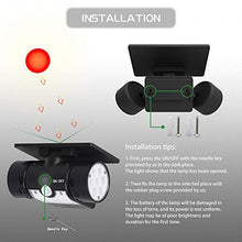 Carica l&#39;immagine nel visualizzatore di Gallery, Luce Solare LED Esterno, GIANTARM Lampade Solari da Esterno con 1 pack - Ilgrandebazar