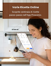 Carica l&#39;immagine nel visualizzatore di Gallery, Proscenic T21 Friggitrice ad Aria, 5.5L Air Fryer Controllo con App &amp; Alexa e Display LED Toccabile, Funzioni Timer/Preriscaldamento/Programmi/Senza BPA e PFOA per Patatine Fritte/Ali di Pollo/Pizza