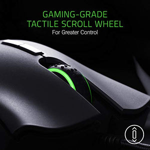 Razer DeathAdder Elite, Mouse per eSports con tasti mec anici, 16.000 DPI...
