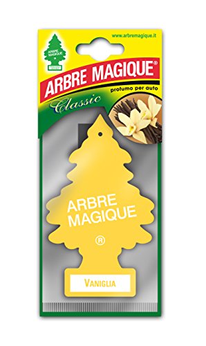 Tavola 3334012 Arbre Magique Deodoranti per Auto, Vaniglia, Giallo/Bianco,... - Ilgrandebazar