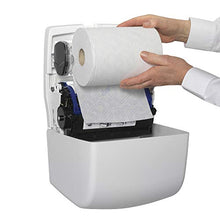 Carica l&#39;immagine nel visualizzatore di Gallery, AQUARIUS* SLIMROLL* Dispenser di asciugamani a rotolo 7955 - Bianco - Ilgrandebazar