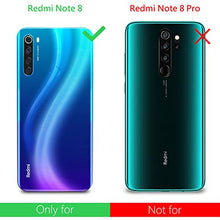 Carica l&#39;immagine nel visualizzatore di Gallery, Leathlux Cover Xiaomi Redmi Note 8 Custodia Trasparente + 2 × - Ilgrandebazar