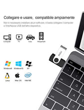 Carica l'immagine nel visualizzatore di Gallery, Netac 64G Chiavetta USB 3.0，Rotazione a 360 ° Pen Drive，USB 64 GB, 3.0