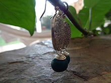 Carica l&#39;immagine nel visualizzatore di Gallery, ✿ SEMI DI ASAI TURCHESE BOHO ETHNO MANDALA ✿ orecchini esotici - regalo...