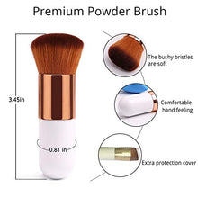 Carica l&#39;immagine nel visualizzatore di Gallery, BEAKEY 4+1 Pezzi Spugnette per Fondotinta, 4+1: spugne con pennello fard.