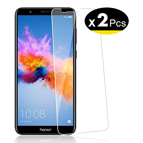 NEW'C Pacco da 2 Pezzi, Pellicola Protettiva in Vetro Temperato per Honor 7X