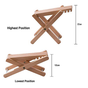 Rayzm Sgabello / Poggiapiedi in Legno per Chitarra, Poggia Piede Pieghevole... - Ilgrandebazar