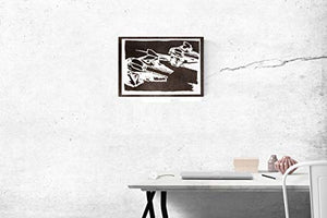 Poster Porco Rosso Handmade Graffiti Street Art - Artwork