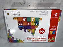 Carica l&#39;immagine nel visualizzatore di Gallery, Katiago Costruzioni Magnetici 64 Pezzi 3D Educativo Blocchi Magneti Set Giocattoli per Bambini STEMS Creatività Montessori per 3+ Anni Ragazzi