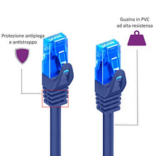 Carica l&#39;immagine nel visualizzatore di Gallery, Ewent Cavo di Rete, Patch CAT 5e U/UTP, AWG 26/7, 2 Connettori 5 mt, BLU