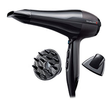 Carica l&#39;immagine nel visualizzatore di Gallery, Remington AC5999 Pro-Air AC Asciugacapelli Professionale, flusso d’aria: 130 km/h, 2300W, Nero