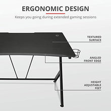 Carica l&#39;immagine nel visualizzatore di Gallery, Trust GXT 711 Dominus Scrivania Gaming Ergonomica, con Sistema di Gestione...