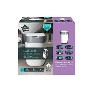 Tommee Tippee Sangenic Sistema avanzato di smaltimento pannolini Twist &... - Ilgrandebazar
