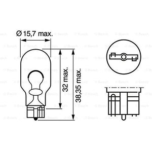 Bosch 1987301049 W16W - Luci dei freni