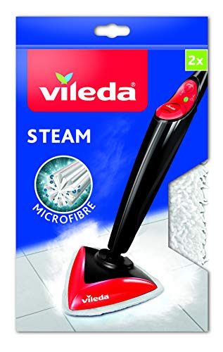 Vileda Panno Ricambio Scopa, Microfibra 3D, Compatibile con Lavapavimenti... - Ilgrandebazar