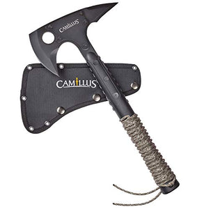 Camillus Sin Tomahawk con fodero in nylon balistico, testa dell'accetta in...