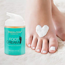 Carica l&#39;immagine nel visualizzatore di Gallery, Simon &amp; Tom Crema Idratante per i Piedi con Olio di Argan, Tea Tree Oil e...