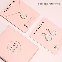 Carica l&#39;immagine nel visualizzatore di Gallery, BONALUNA Da Donna Geometrica Cornice Cavi con Mano Glitter Crema Triangle - Ilgrandebazar