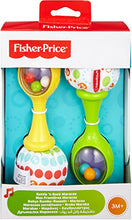 Carica l'immagine nel visualizzatore di Gallery, Fisher-Price - Maracas Baby Scoperte, 2 Coloratissime Maracas Da Afferrare, Scuotere E Suonare, Giocattolo Per Bambini 3+ Mesi, BLT33