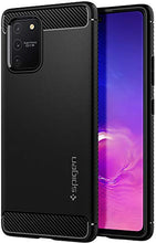 Carica l'immagine nel visualizzatore di Gallery, Spigen Cover Samsung Galaxy S10 Lite Rugged Armor Progettato per Samsung Galaxy S10 Lite Cover Custodia - Nero