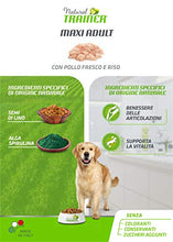Carica l'immagine nel visualizzatore di Gallery, Trainer Natural Cibo per Cani Maxi Adult Pollo&amp;Riso 12kg Adulto