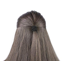 Carica l&#39;immagine nel visualizzatore di Gallery, Elastici capelli neri super resistenti e spessi, confezione ecosostenibile,...