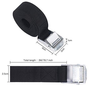 Dioxide 10 Pezzi 2.5 cm x 2 m Cinghia di fissaggio Cinghie tensione con... - Ilgrandebazar