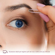 Carica l&#39;immagine nel visualizzatore di Gallery, FT&amp;SC Set di 3 Pinzette per Sopracciglia Professionali Appuntite, Oblique e...
