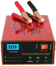 Carica l'immagine nel visualizzatore di Gallery, Caricatore di batteria al piombo per auto moto 10 A 12 V/24 V 140 W...
