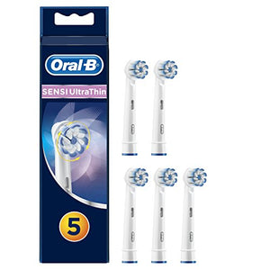 Oral-B Testine di Ricambio per Spazzolino Elettrico Sensi Ultrathin sensitive, 5 Pz