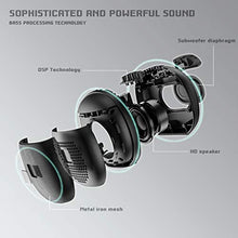 Carica l&#39;immagine nel visualizzatore di Gallery, Cassa Bluetooth Waterproof, Altoparlante Portatili TWS HD Nero