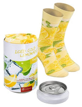 Carica l'immagine nel visualizzatore di Gallery, Rainbow Socks - Donna Uomo Divertenti Lattina di Limonata Fredda Calze - 1 Paia - Tamaño 36-40