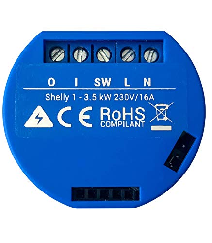 Shelly 1 Open Source WiFi, Smart WiFi Relais Switch, Alexa,Google Home