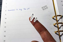 Carica l&#39;immagine nel visualizzatore di Gallery, 120 medical stickers, 4 fogli di adesivi per agenda medica - Ilgrandebazar