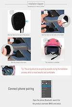 Carica l&#39;immagine nel visualizzatore di Gallery, 3T6B Cuffie per caschi da moto Bluetooth 5.0, casco per...