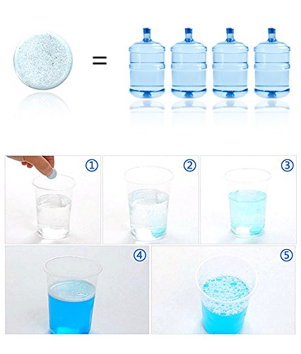 J&J Liquido lavavetri 6 Pastiglie effervescenti 6 x 4 L 6pcs / pack Car... - Ilgrandebazar