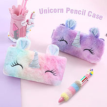 Carica l&#39;immagine nel visualizzatore di Gallery, Cooyou Diario Segreto Bambina con Lucchetto, Set di Taccuino in Peluche Unicorno Include Un A5 Unicorno Diario Segreto per Bambina, Regalo per Bambina di 5 6 7 8 9 10 11 12 Anni, Colorato