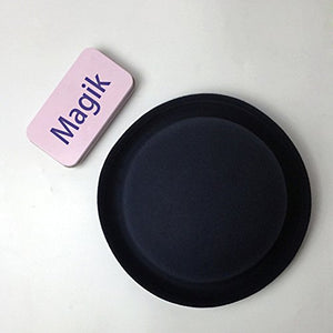 Magik, cappello Fedora in lana con bordo rialzato, bombetta da uomo o Navy - Ilgrandebazar