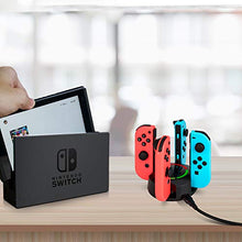 Carica l'immagine nel visualizzatore di Gallery, Stazionamento di ricarica per Nintendo Switch Joy-Con, NesBull supporto per...
